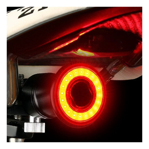 Luz Trasera De Bicicleta, Sensor De Freno, Luz De Advertenci