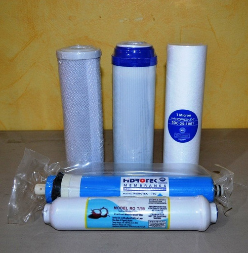 Kit De Repuestos Para Osmosis Inversa 50 Gpd