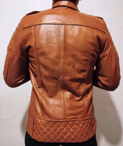 Chamarra biker para hombre hot sale