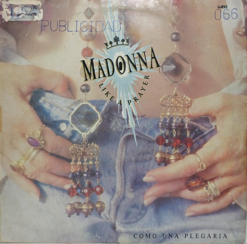 Madonna  Como Una Plegaria Lp Promocional 1989