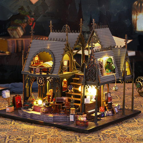 Juego De Construcción De Colección De Casa De Muñecas En