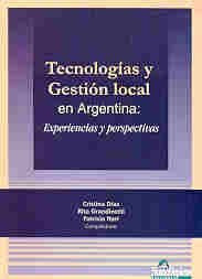 Libro Tecnologias Y Gestion Local En Argentina Experiencias