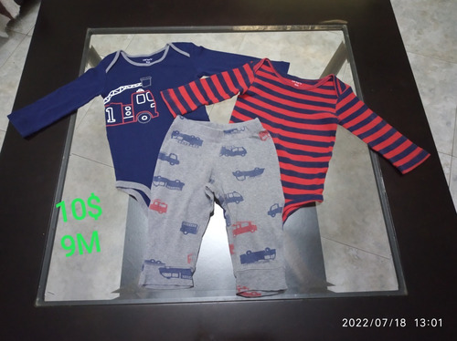 Bodys Para Bebé Carters Original T9