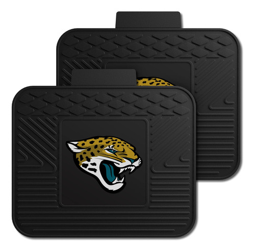 Fanmats  Nfl Jacksonville Jaguars - Juego De 2 Alfombrillas.