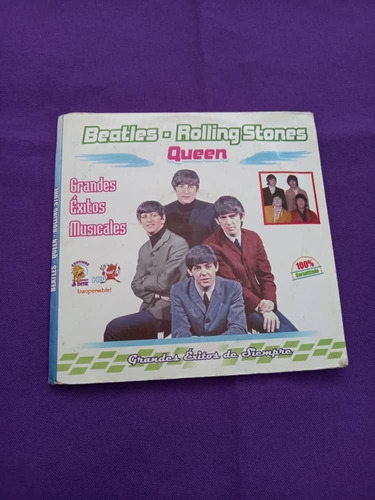 C D Musical - Beatles Rolling Queen - 3 Cds Con 51 Temas 