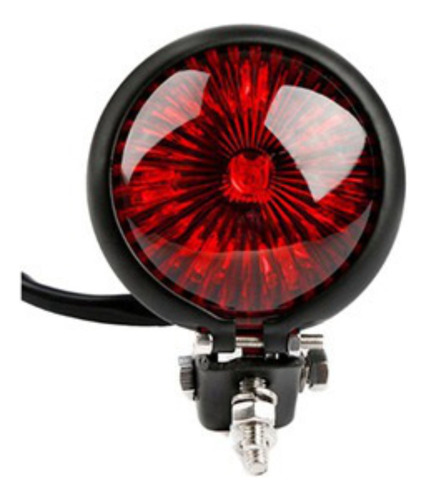 5 Luces Led Rojas De 12 V, Ajustables, Estilo Cafe Racer, Co