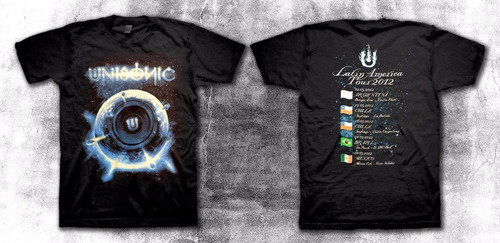 Unisonic - Tour 2012 - Remera