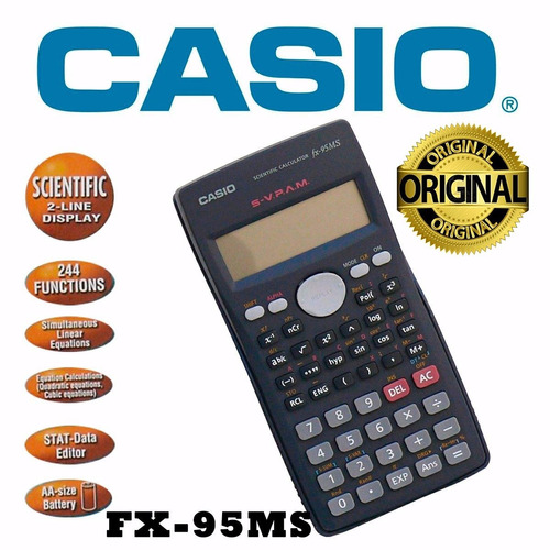 Calculadora Cientifica Casio Fx-95ms Y Fx-82es Plus Gtia