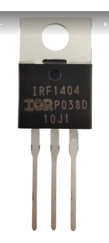 Imagem 1 de 5 de 1 Transistor Irf1404 Irf 1404 100% Original Com Nota Fiscal 