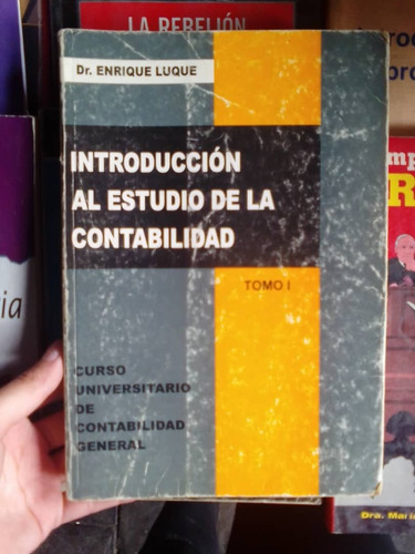 Introducción Al Estudio De La Contabilidad, Enrique Luque (Usado)