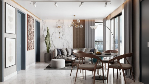 Imagen 4 de 9 de Apartamento En Venta En Paraiso Proximo Piantini