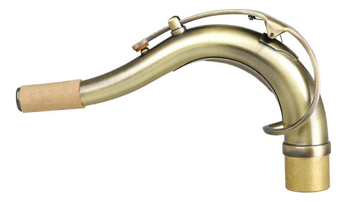 Bb Saxofón Plano Saxo Cuello, Material De Latón, Bronce