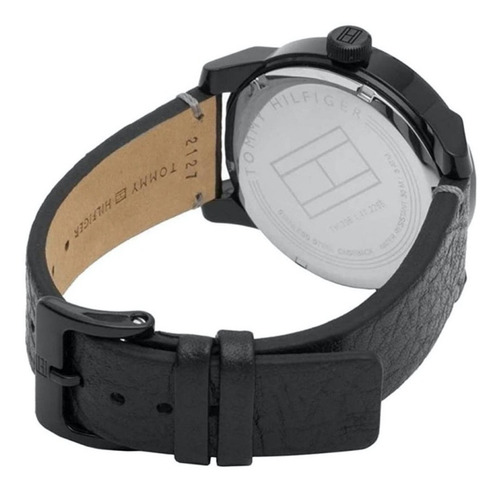 Reloj Tommy Hilfiger - Hombre 1791384 Color de la malla Negro Color del bisel Negro Color del fondo Negro