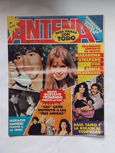 Antena / Nº 2683 / 1986 / Moria Casán / Julio Iglesias