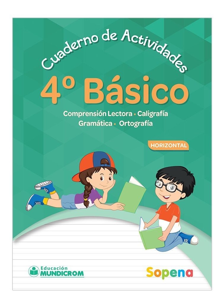 Cuaderno De Actividades 4 Básico Horizontal Cuotas Sin Interés