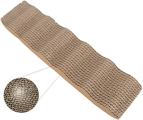 Imagen 2 de 4 de Rascador Reversible Corrugado Hierba Gatera Para Gato3072153