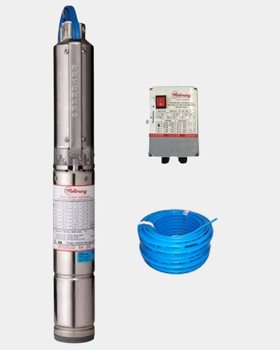 Bomba Sumergible Motorarg 1hp Sub4 100 C/tablero Hidropilar
