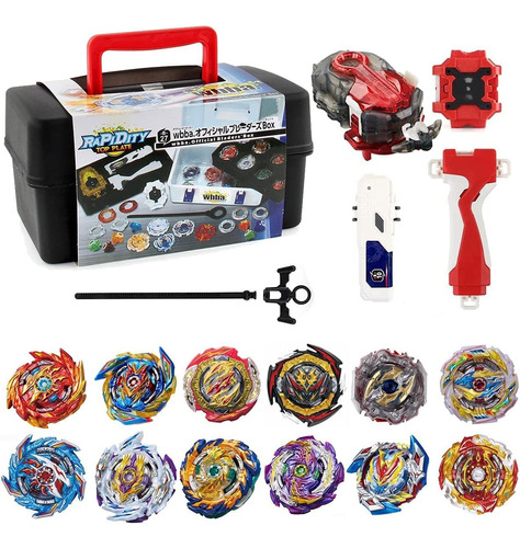 Set De Juguetes De Peonzas Bey Battle Burst Gyro Blade Con