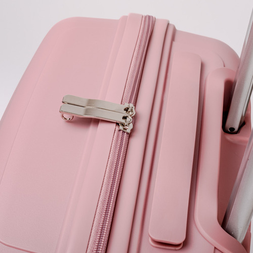 Valija 4 Ruedas 360° Carry On 28 Pulgadas Resistente Rosa