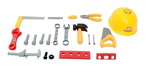 Kit Bancada Oficina Infantil Com Ferramentas 54 Peças