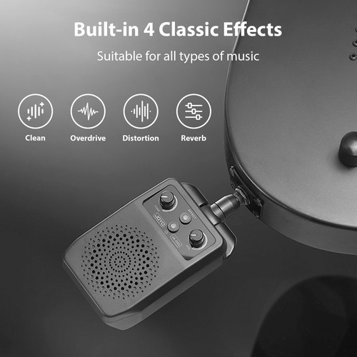 Miniguitarra Sound Box Electric Con Todos Los Altavoces, Aju