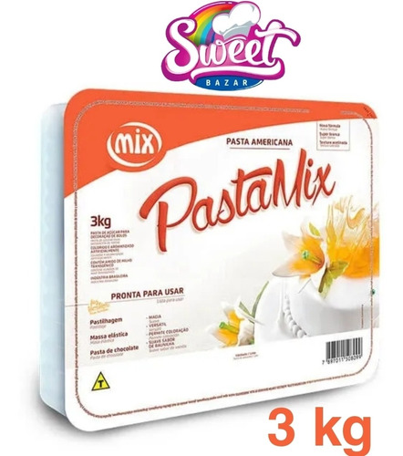 Fondant Pasta Americana Mix 3 Kg 