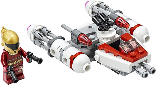 Lego Star Wars Y-wing De La Resistencia 75263 Microfighter