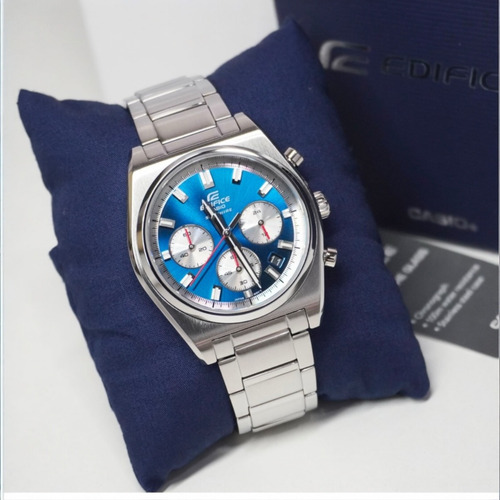 Reloj Casio Modelo: Efb-730d-2avcr Analogo Crono Fechador