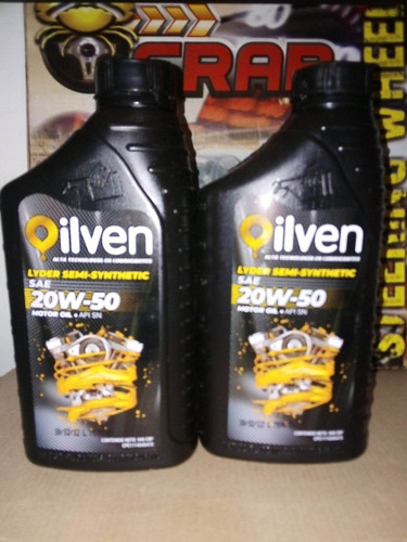 Aceite 20w50 Oilven Semi Sintetico Litro 