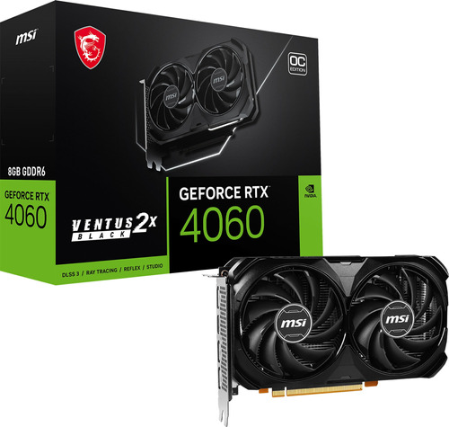 Msi Gaming Geforce Rtx 4060 8gb Gdrr6 128-bit Hdmi/dp