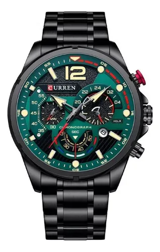 Reloj De Lujo Para Hombre Elegante Curren 8395 