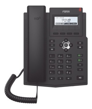 Fanvil Teléfono Ip Empresarial Para 2 Lineas Sip Con Pantall
