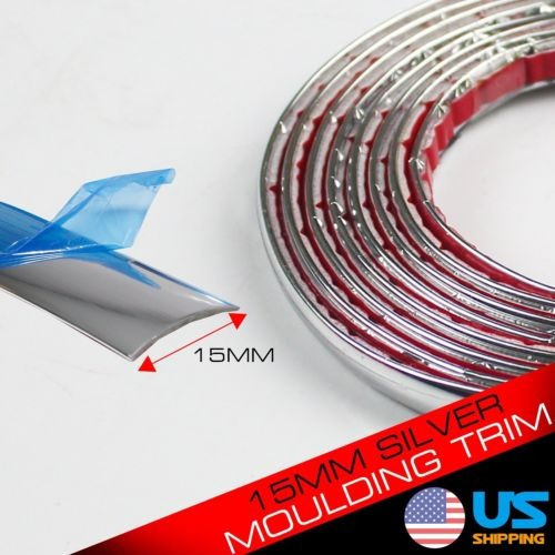 20ft Moldura Adorno Coche Lateral Parachoques Puerta Ventana