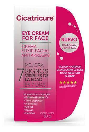 Cicatricure Pack Eye Cream For Face + Cosmetiquero