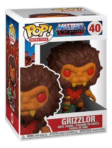 Grizzlor Motu Masters Of The Universe Por Funko Pop