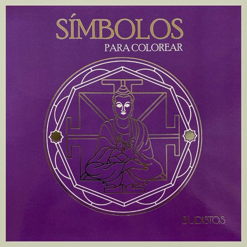 Libro Para Colorear Adultos Mandalas Símbolos Cole. 4libros