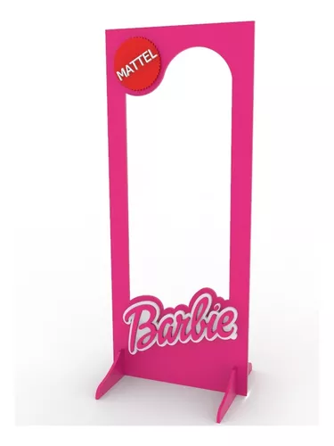 Caja de barbie para foto de fiestas infantiles