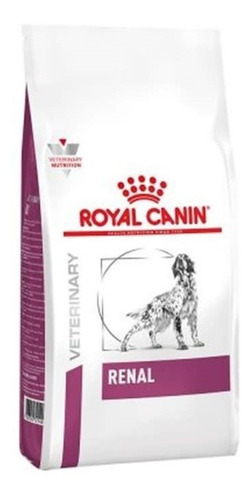 Imagen 2 de 2 de Alimento Royal Canin Veterinary Diet Canine Renal para perro adulto todos los tamaños sabor mix en bolsa de 1.5kg