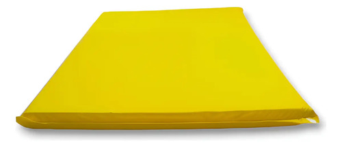 Colchonete Academia 10 Uni 100x60x3 Exercícios Yoga Cor Amarelo