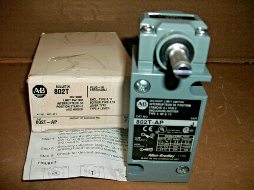 Allen Bradley 802t-ap Ser. J Oiltight Limit Switch 802ta Yyu