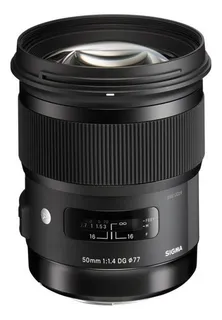 Sigma Lente 50mm F/1.4 Dg Hsm Art P/ Nikon