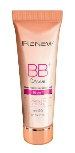 Renew - Bb Cream + - Creme Facial Protetor 10 Em 1 - Claro