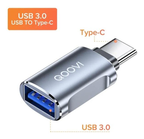 Adaptador Usb C / Usb A 3.0 Y Usb A 3.0 / Usb C Marca Qoovi 