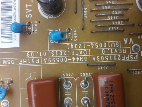 Placa Fonte Tv Panasonic Tnpa5608 Tc-l42e5bg