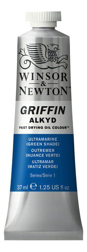 Oleo Griffin Winsor & Newton 37ml - Óleo Ultramar (verde)