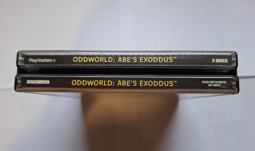 Oddworld Abe's Exoddus Ps1 Original Completo Perfeito Estado (Usado)