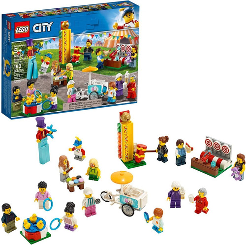 Lego City Paquete De Minifiguras Feria Divertida 60234