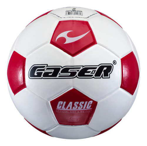  Gaser  Classic Mate Balón Futbol  Rojo 