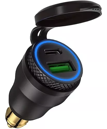 Cargador USB Doble Impermeable – Moto Store