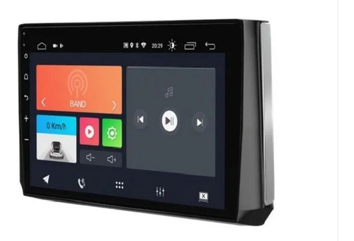Imagem 3 de 8 de Central Multimídia Onix Plus 2020 Android + Câmera De Ré